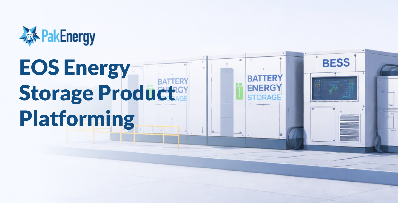 EOS Energy Storage Product Platforming