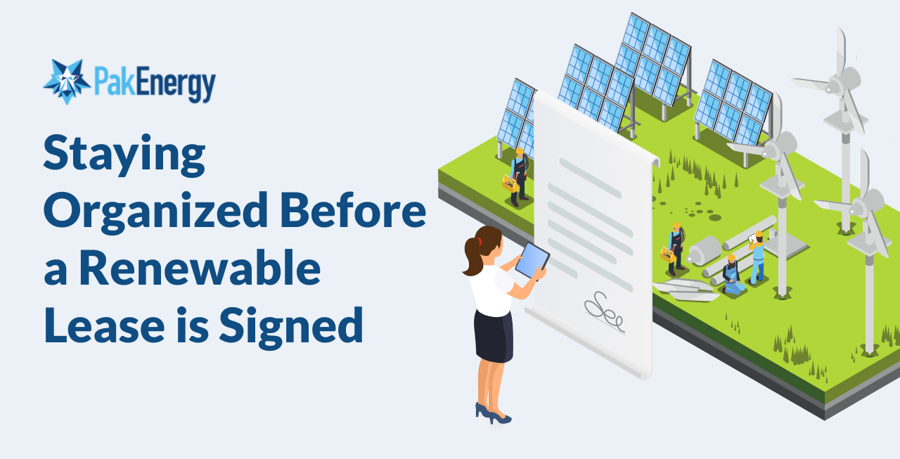 Staying Organized Before a Renewable Lease is Signed